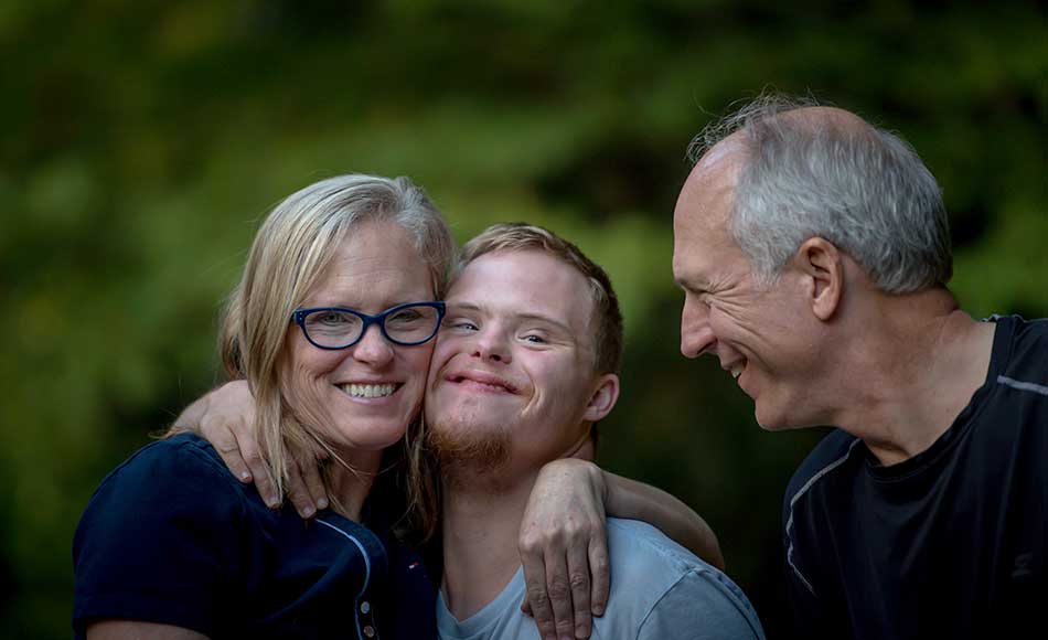 3 people smiling image